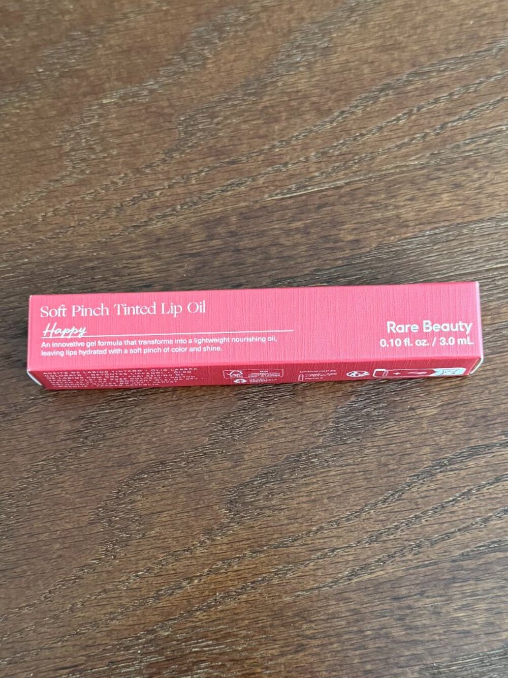 Soft Pinch Tinted Lip Oil in Happy (cool pink)